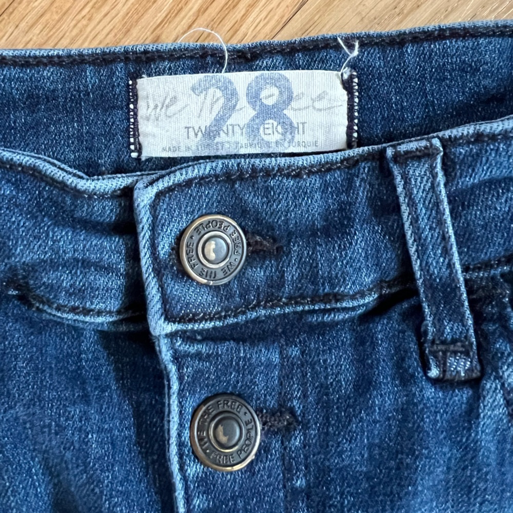 Free People We The Free Button Fly Jeans
